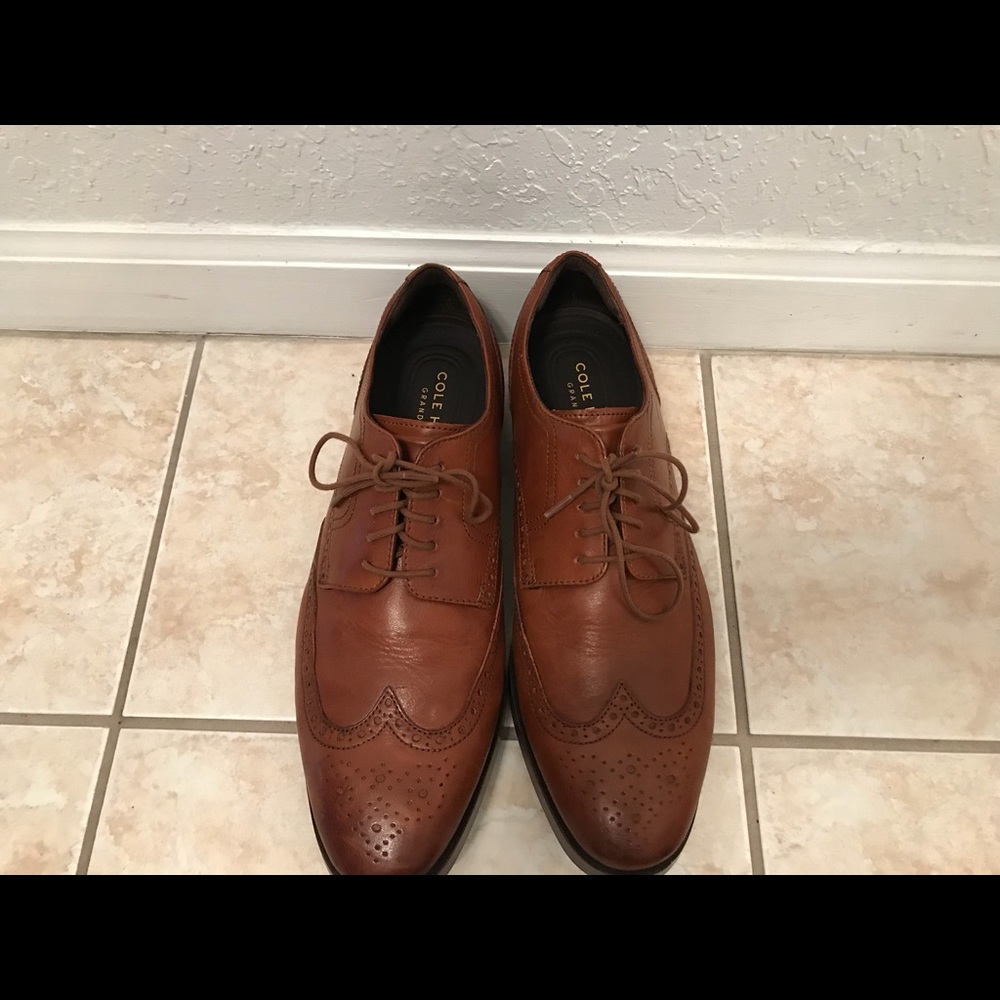 Cole Haan Brown Men Oxford Shoes